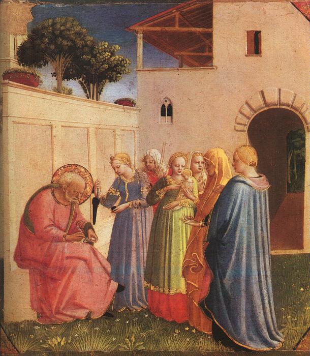 Fra Angelico The Naming of John the Baptist China oil painting art